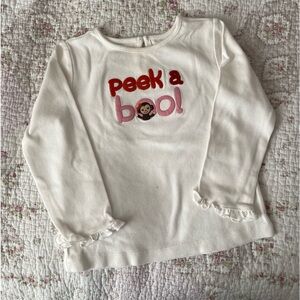 Girls toddler long sleeve shirt